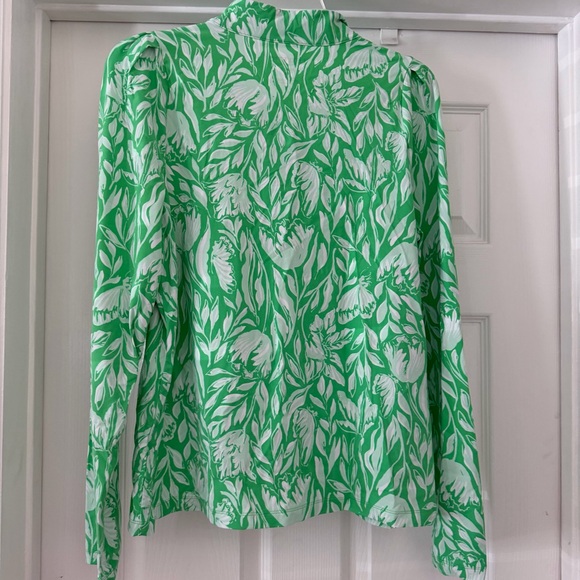 Lilly Pulitzer NWT Meryl SANIA half zip Luxletic - Picture 4 of 4